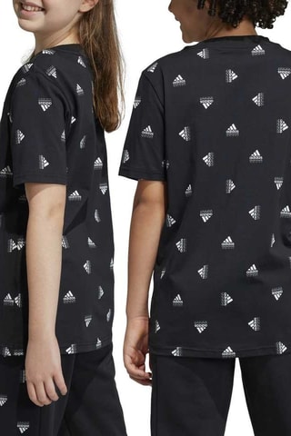 T-shirt standard Brand Love - Noir et blanc