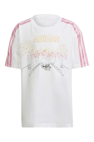 T-shirt Minnie Disney - Blanc