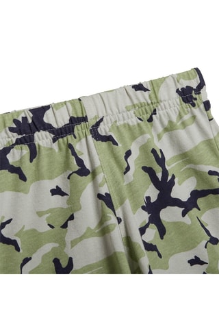 T-shirt et short Camo Bleu marine et kaki