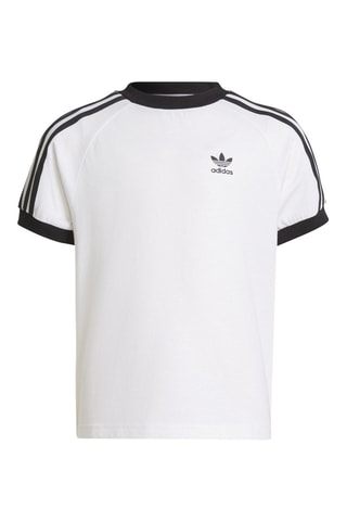 T-shirt ample Adicolor 3-Stripes - Blanc