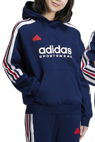 Sweat à capuche Tiro Nations - Bleu marine