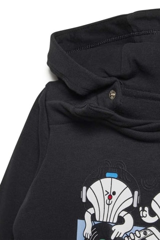 Sweat à capuche Graphics - Noir