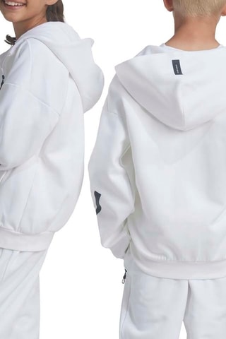 Sweat à capuche Z.N.E. - Blanc