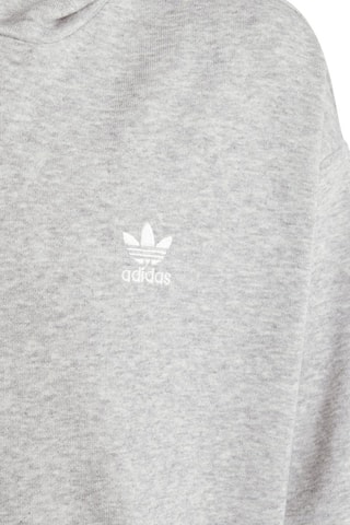 Sweat à capuche Trefoil Essentials - Gris chiné