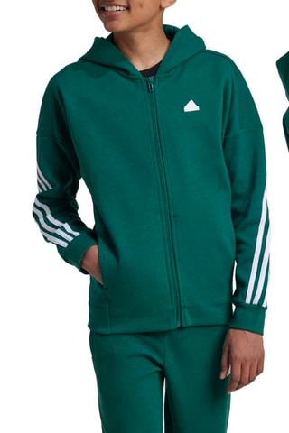 Sweat à capuche Future Icons 3-Stripes - Vert foncé