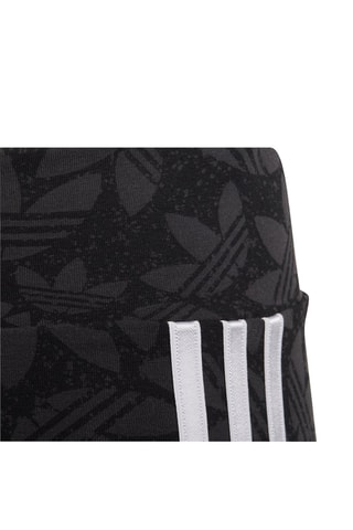 Short de cyclisme taille haute - Noir chiné et gris