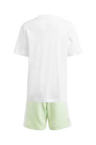 T-shirt et short - Vert clair et blanc