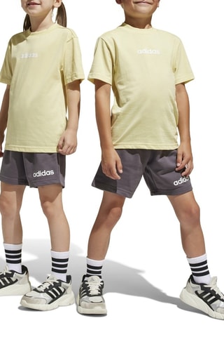 T-shirt et short - Jaune