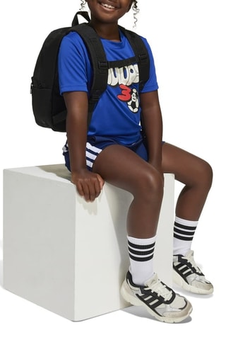 T-shirt et short d'entraînement Essentials - Bleu roi