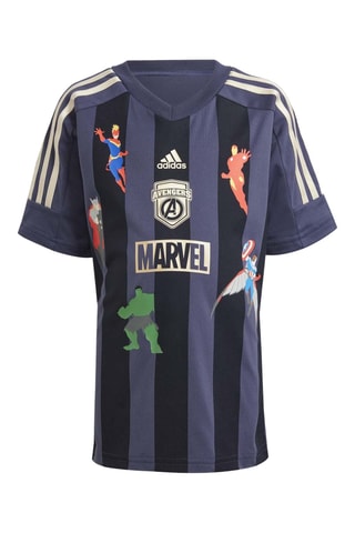 T-shirt et short Avengers Marvel - Bleu marine et bordeaux