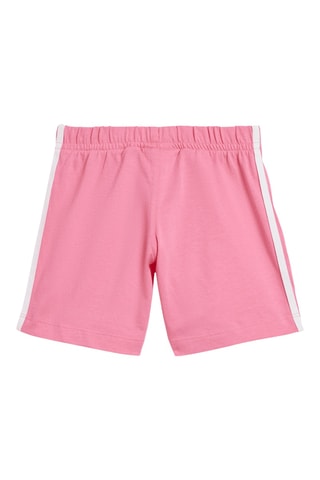 T-shirt en Short Trefoil - Wit en Roze