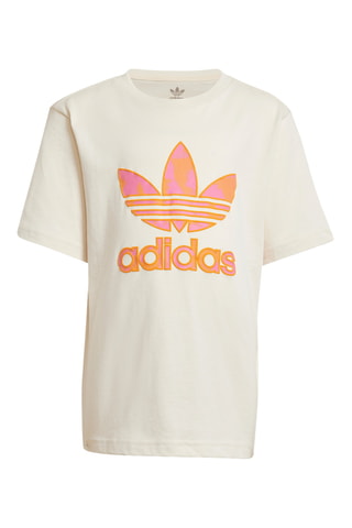 T-shirt et short Aop - Blanc et orange