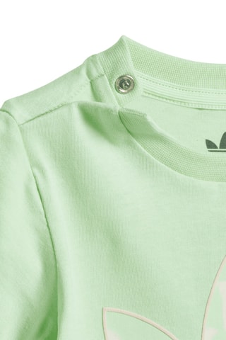 T-shirt et short tie and dye AOP Pack - Vert clair et blanc