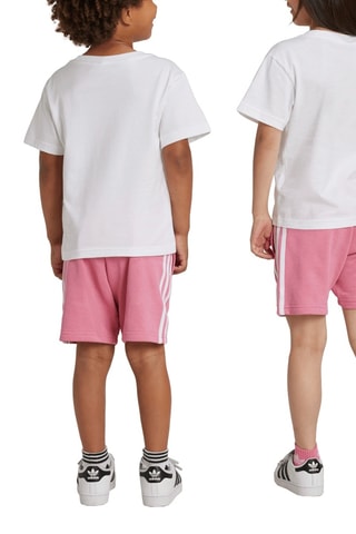 T-shirt et short Adicolor - Rose et blanc
