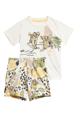 T-shirt et short Le Roi Lion Disney - Blanc