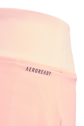 Mini-jupe de tennis 2-en-1- Rose poudré