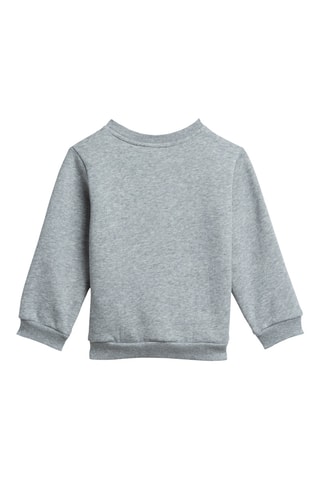 Sweat et pantalon - Gris chiné et noir