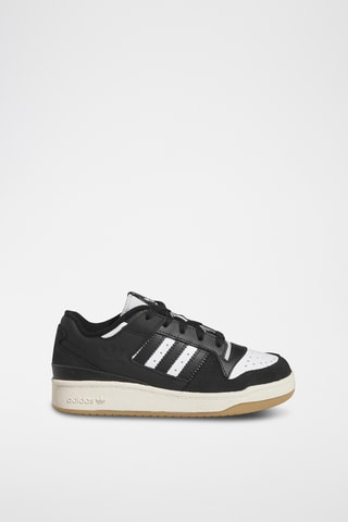 Chaussures de basketball en cuir Forum low - Noir