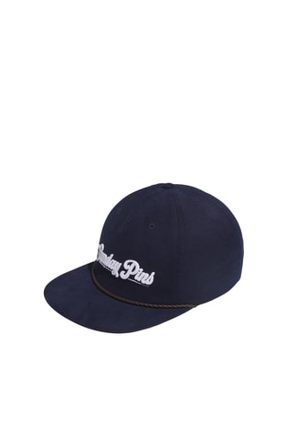 Casquette en velours - Bleu marine