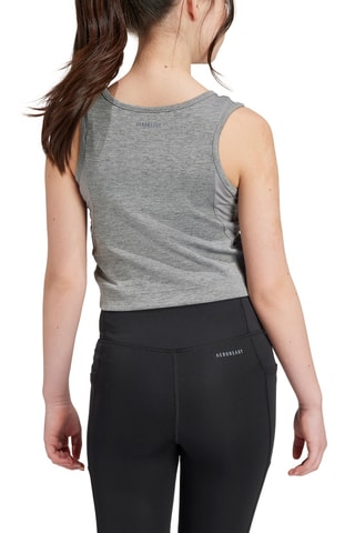 Crop top - Gris chiné