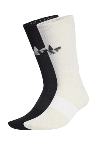 2 paires de chaussettes - Blanc et noir