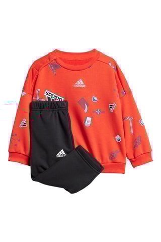 Sweat et pantalon - Corail et noir