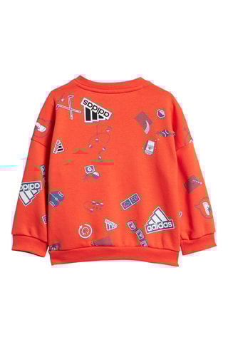 Sweat et pantalon - Corail et noir