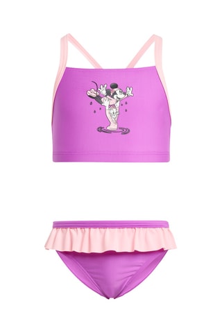 Maillot 2 pièces Minnie et Daisy Disney - Violet et rose poudré