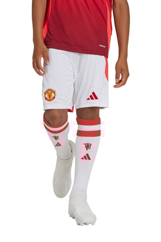 Short de football Machester United - Blanc