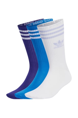 3 paires de chaussettes - Blanc et bleu