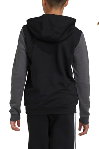 Sweat à capuche - Noir et gris foncé