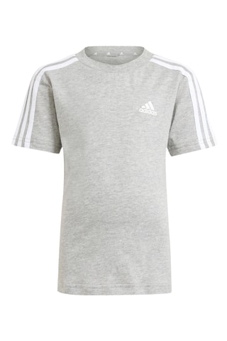 T-shirt et short - Gris clair chiné et noir