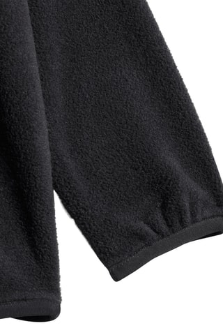 Sweat polaire - Noir et blanc