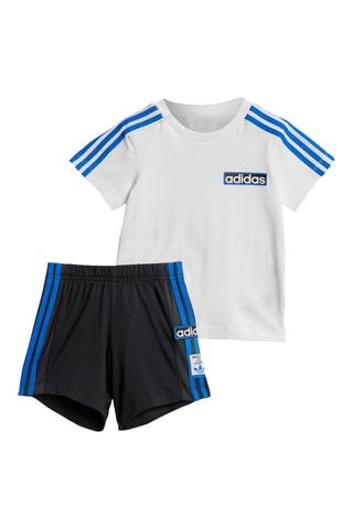 T-shirt et short - Blanc et noir