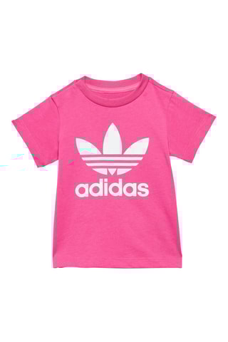 T-shirt - Rose et blanc