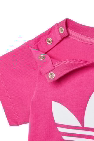 T-shirt - Rose et blanc