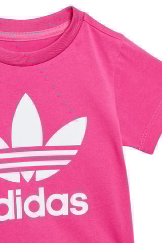 T-shirt - Rose et blanc