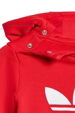 Sweat à capuche et pantalon - Rouge et blanc