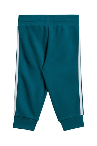 Sweat à capuche et pantalon - Bleu canard et blanc