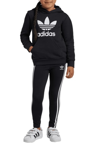 Sweat à capuche et legging - Noir et blanc