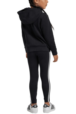 Sweat à capuche et legging - Noir et blanc