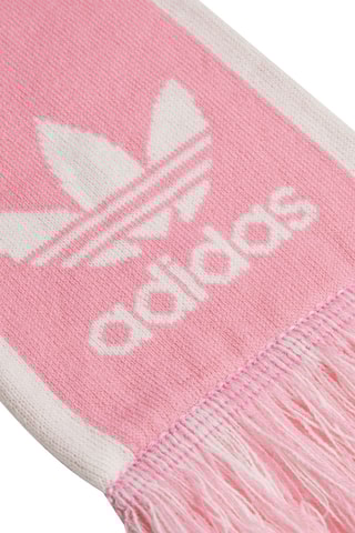 Echarpe - Rose et blanc