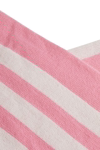 Echarpe - Rose et blanc