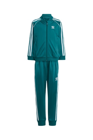 Veste et pantalon - Bleu canard et blanc