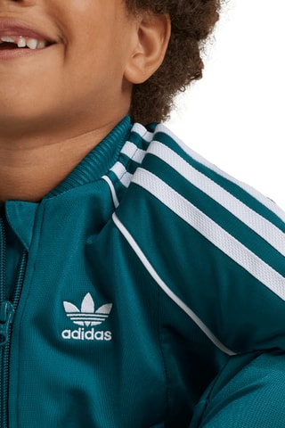 Veste et pantalon - Bleu canard et blanc