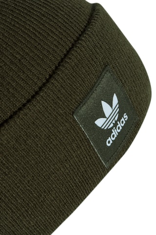 Bonnet - Kaki et blanc