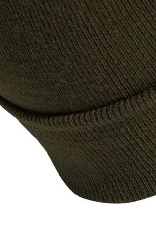 Bonnet - Kaki et blanc