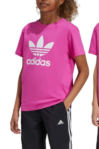 T-shirt - Rose et blanc