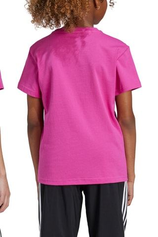 T-shirt - Rose et blanc