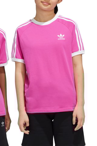 T-shirt - Rose et blanc